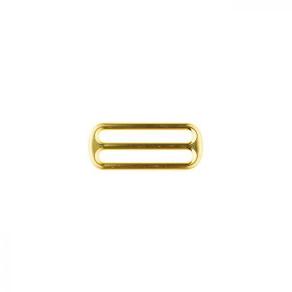 Metall-Leiterschnalle 4 cm Breit Gold